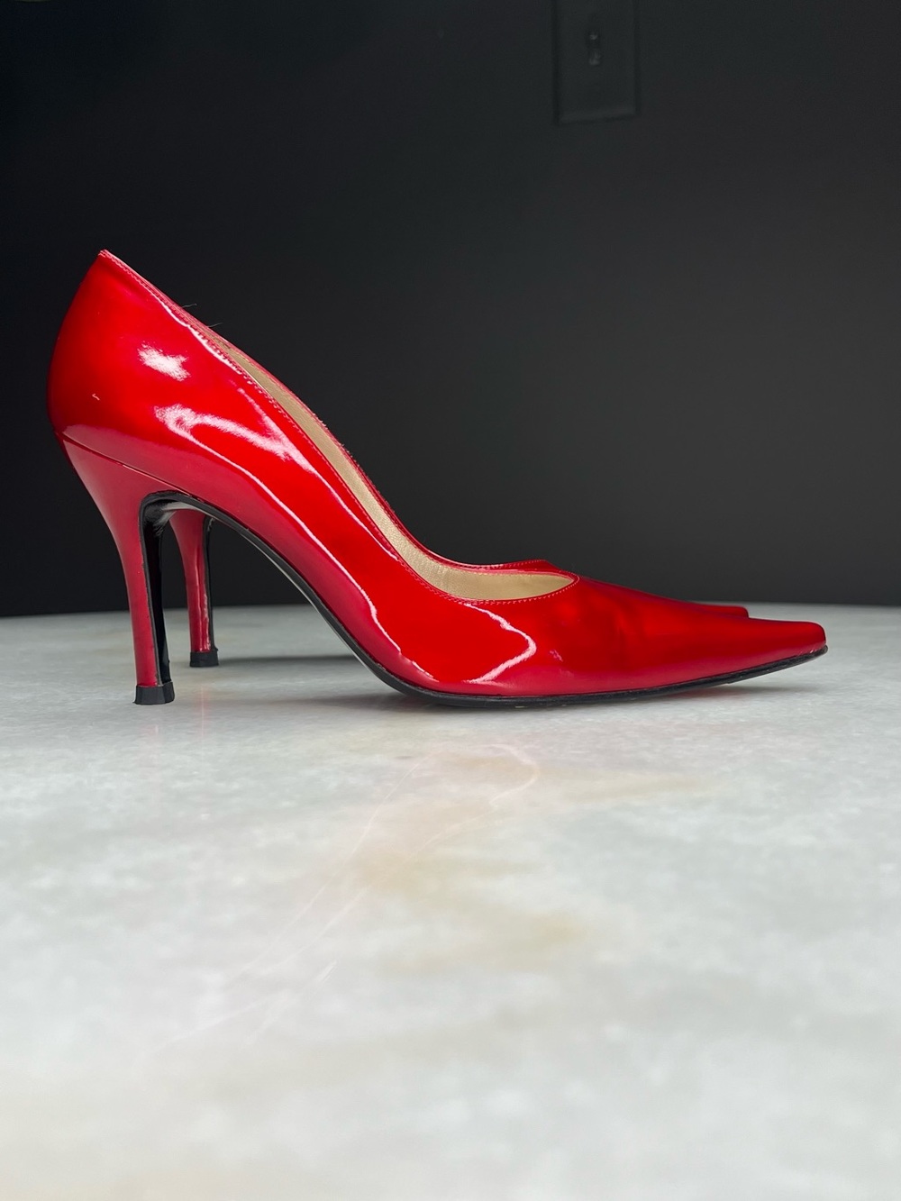Stuart Weitzman Patent Leather Pump - Picture 3 of 15